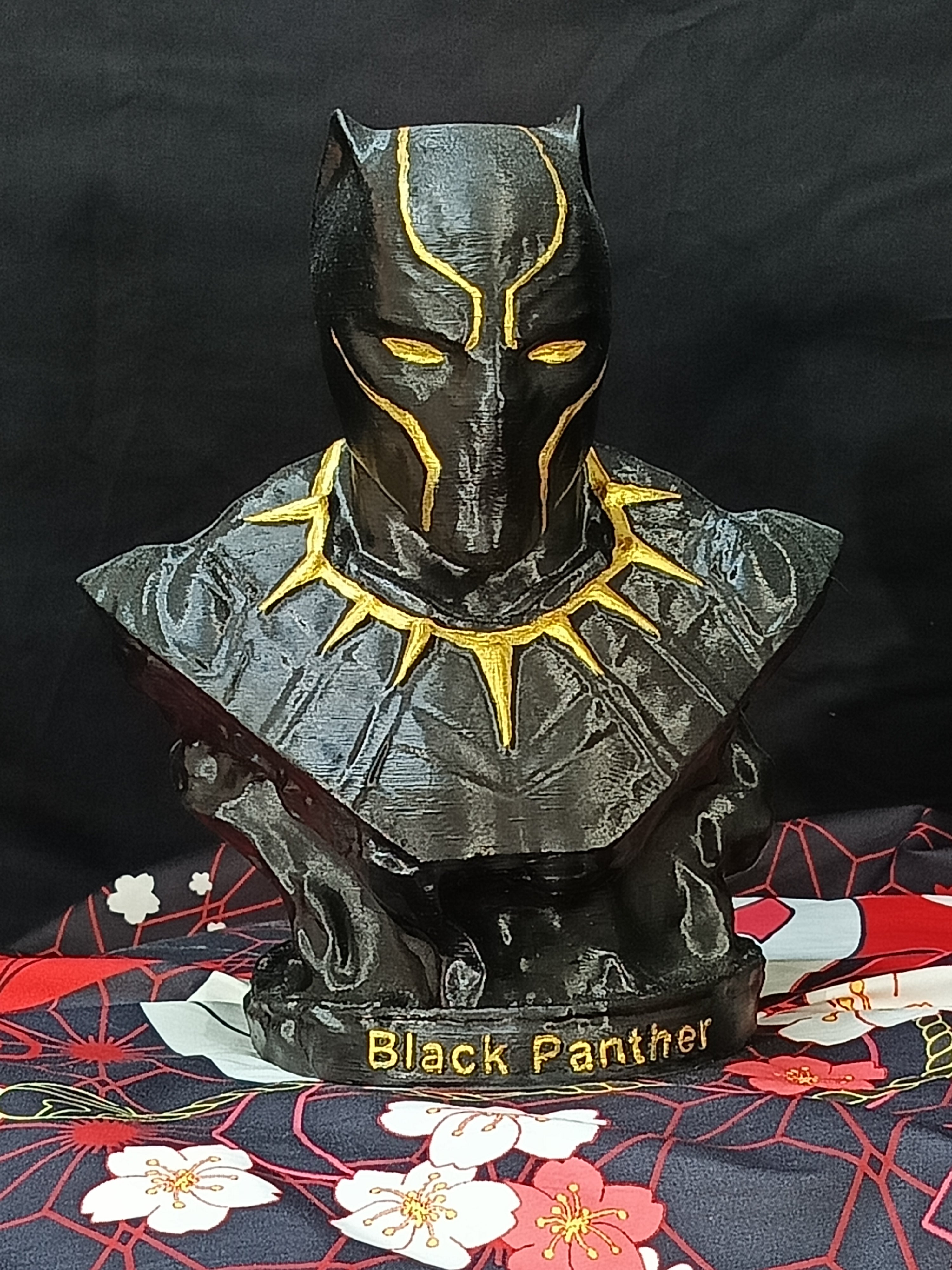 Buste Black Panther Marvel 22cm - Collection Wakanda Premium