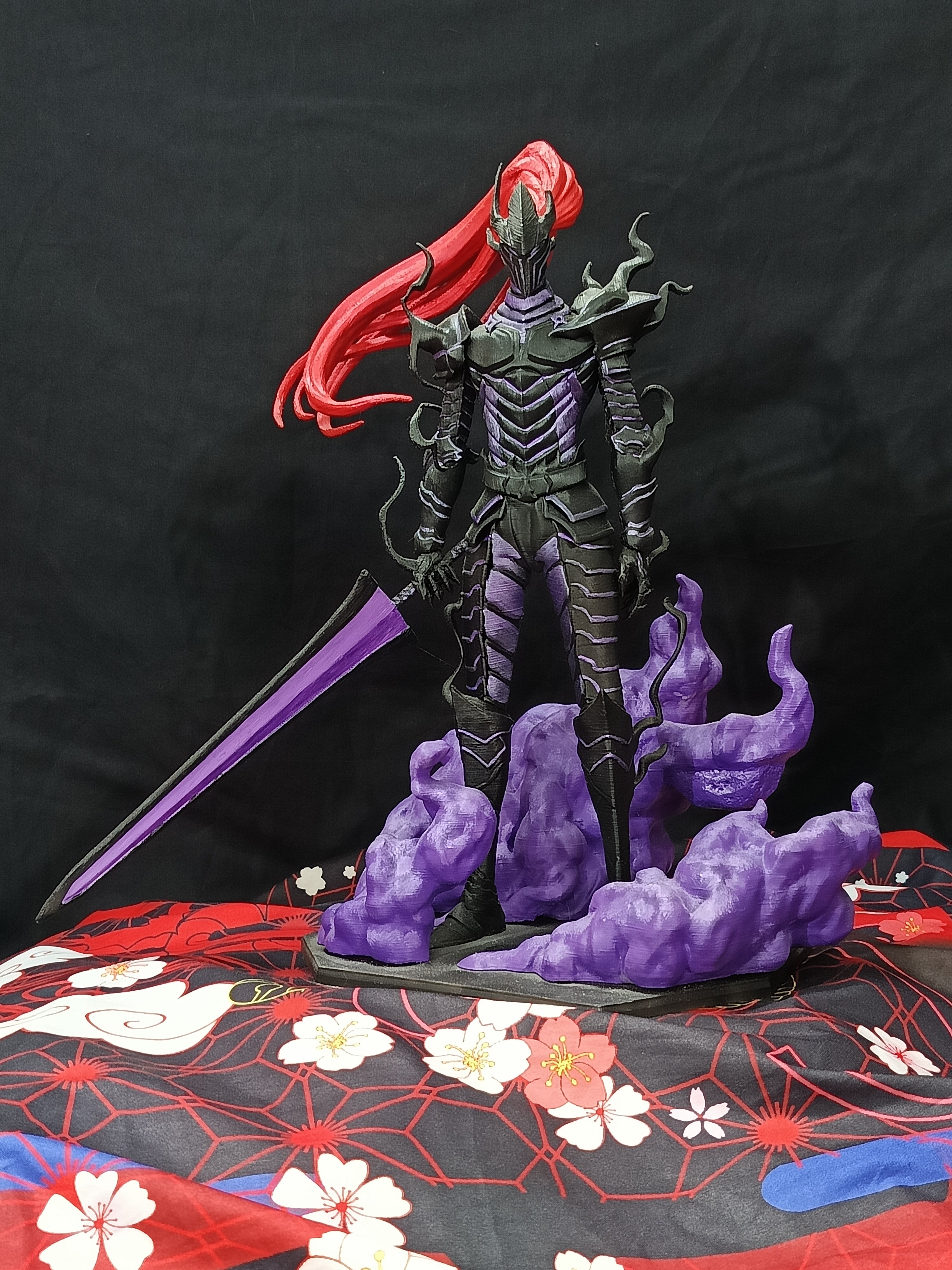 Figurine Igris Noir Solo Leveling 32cm - Ombre Mystique Collection
