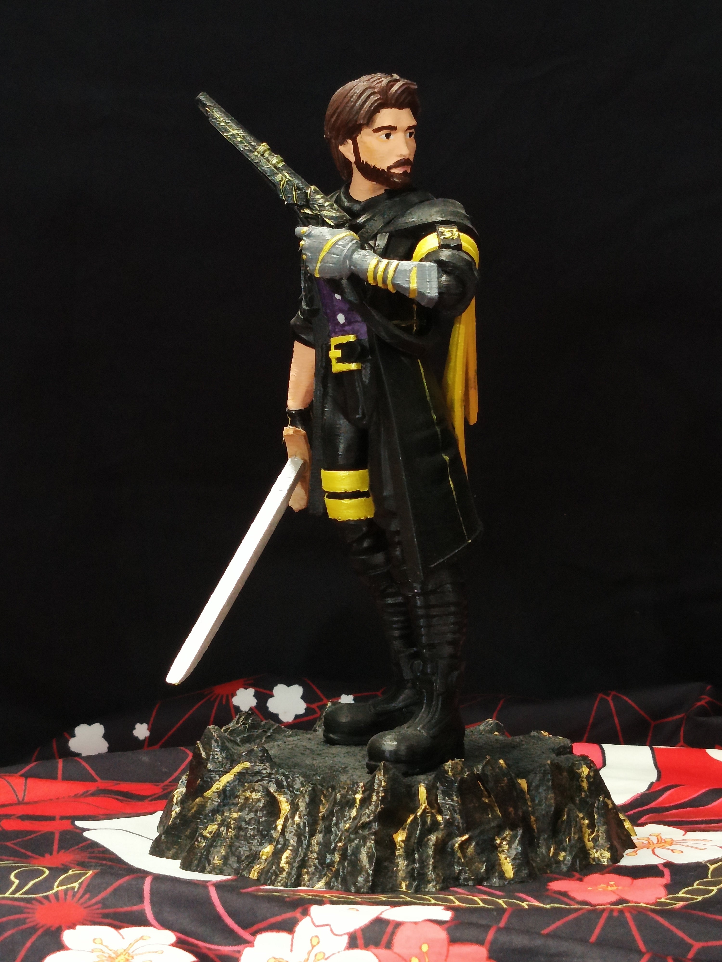 Gustave Clair Obscur Expedition 33 - Figurine Gaming 23cm Artisanale