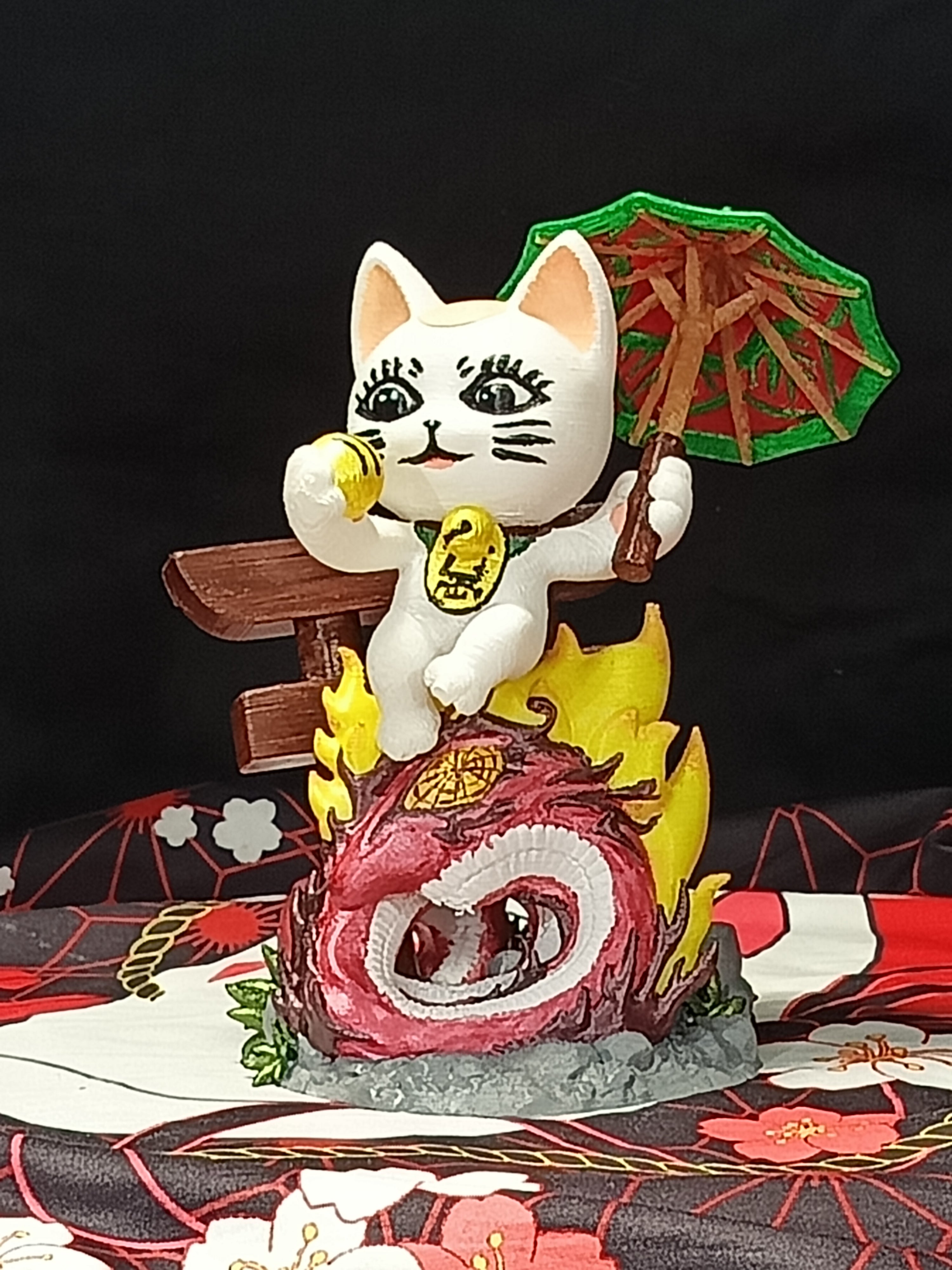 Figurine Mémé Turbo Dan Da Dan 15cm - Peinte à la Main - Collection Anime