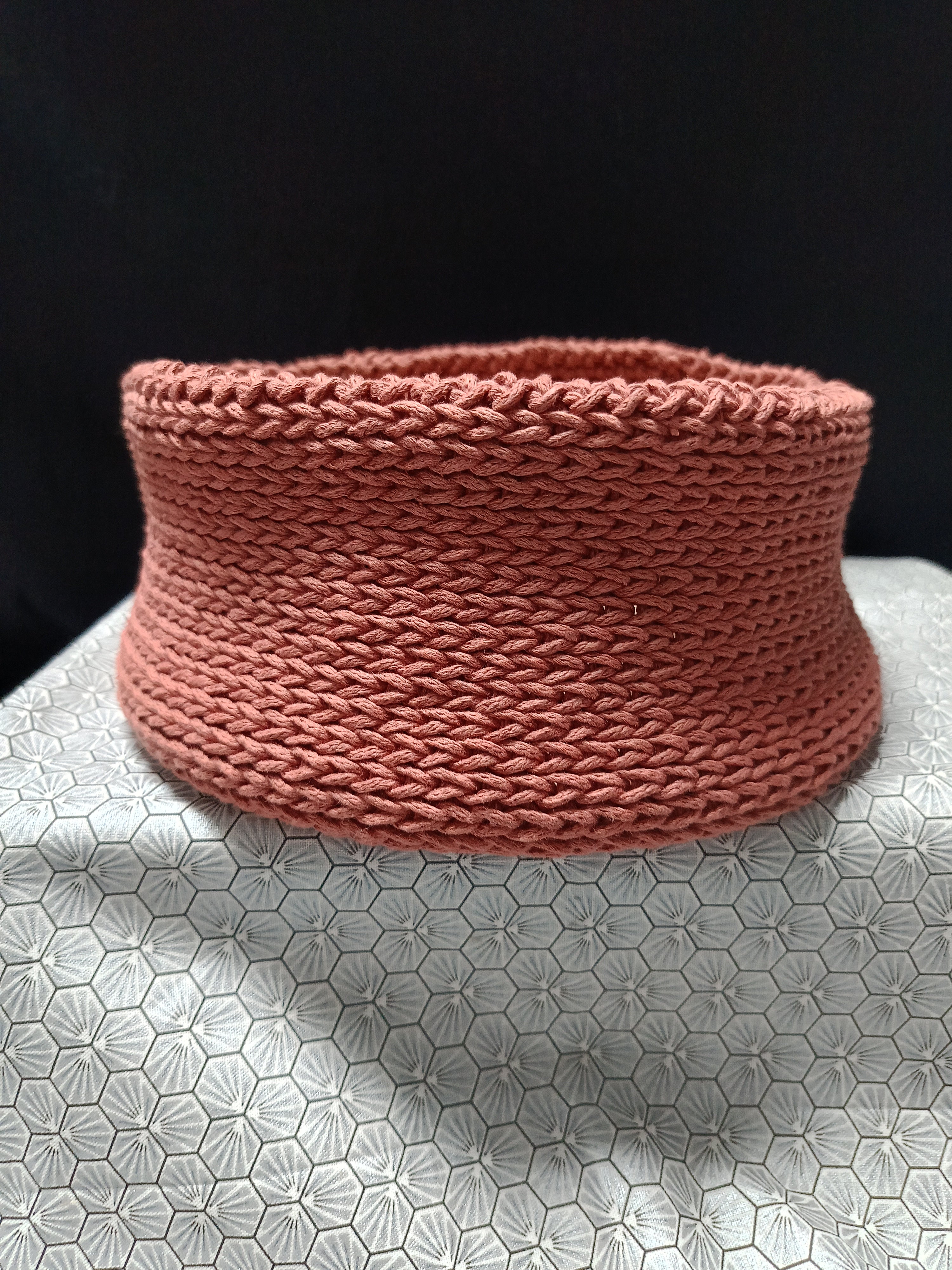 🆕 Panier Crochet Pâques 20 cm