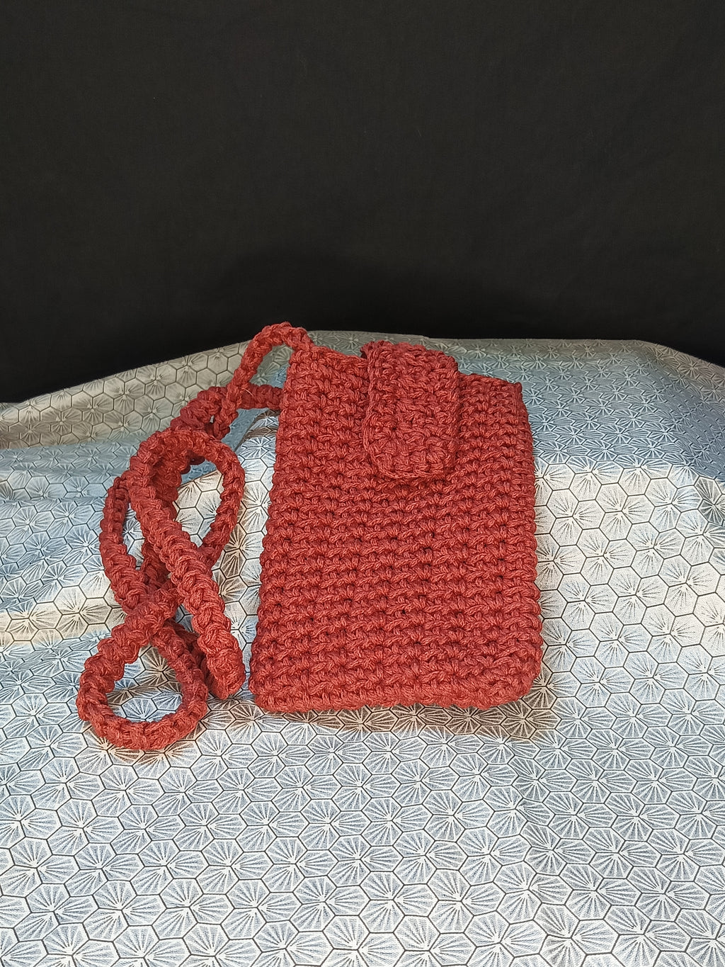 🆕 Pochette Crochetée pour Téléphone