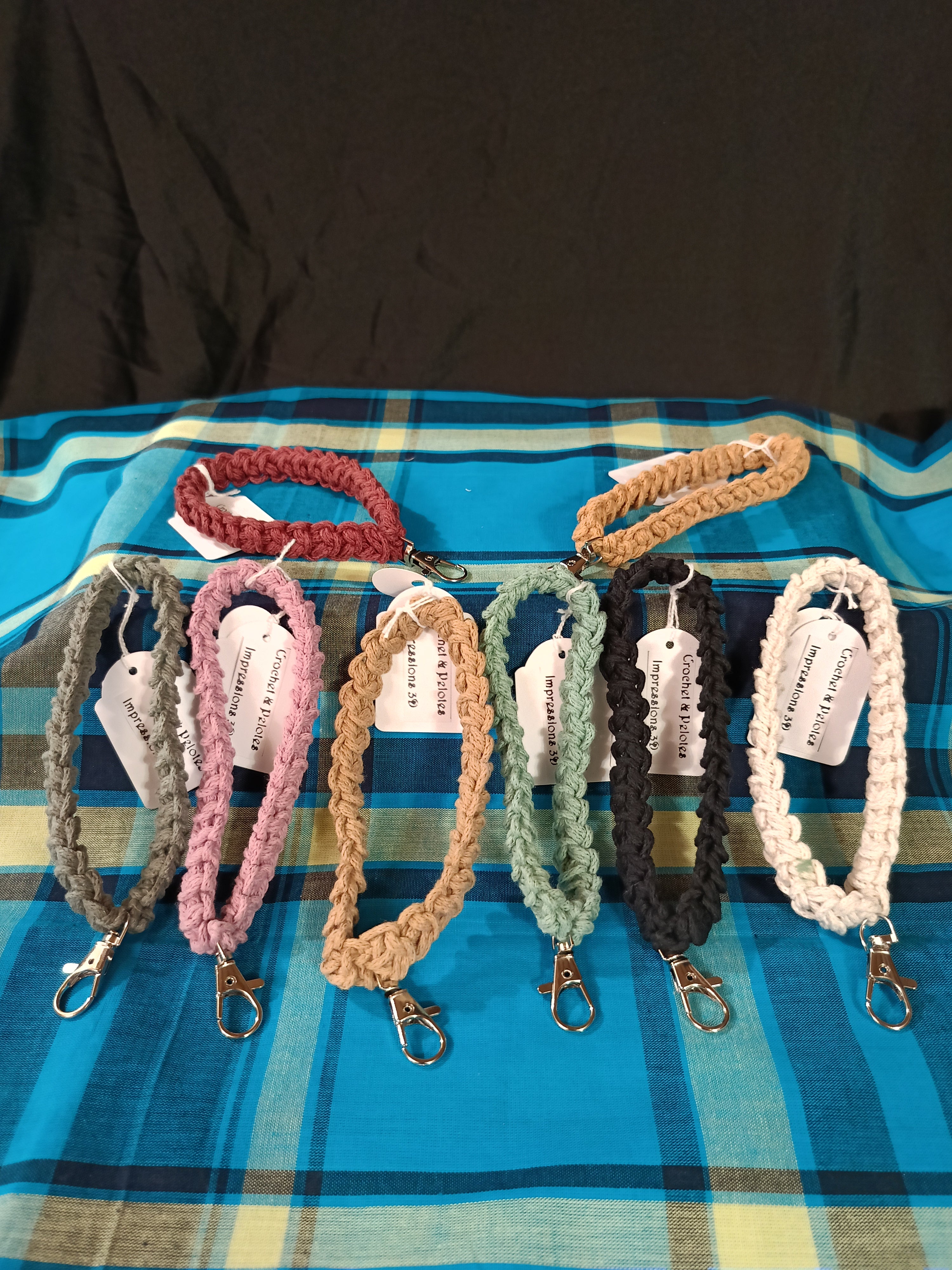 🆕 Cordon Porte-Clés Crochet