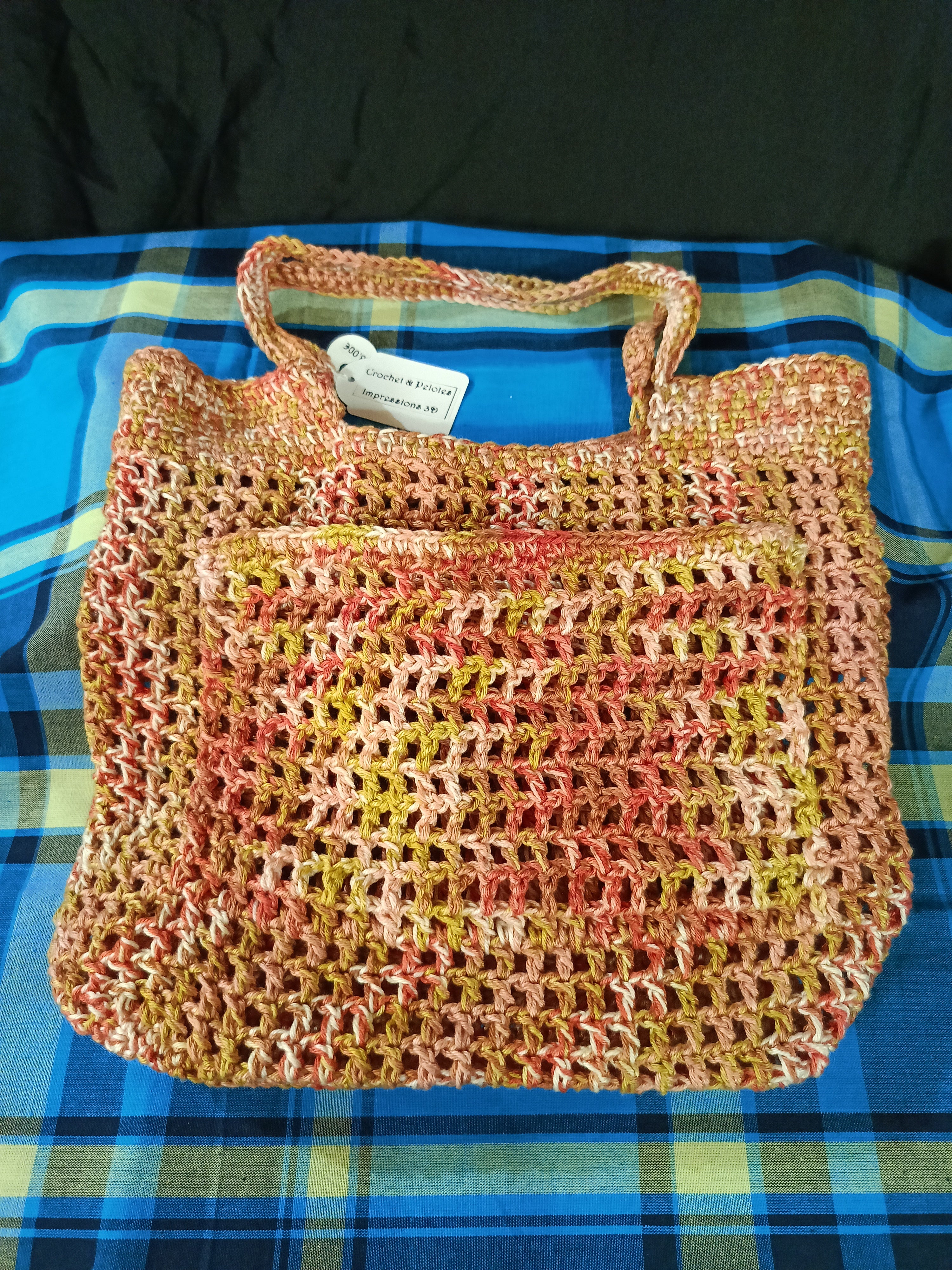 🆕 Sac à Main Filet Multi-Poches Crochet