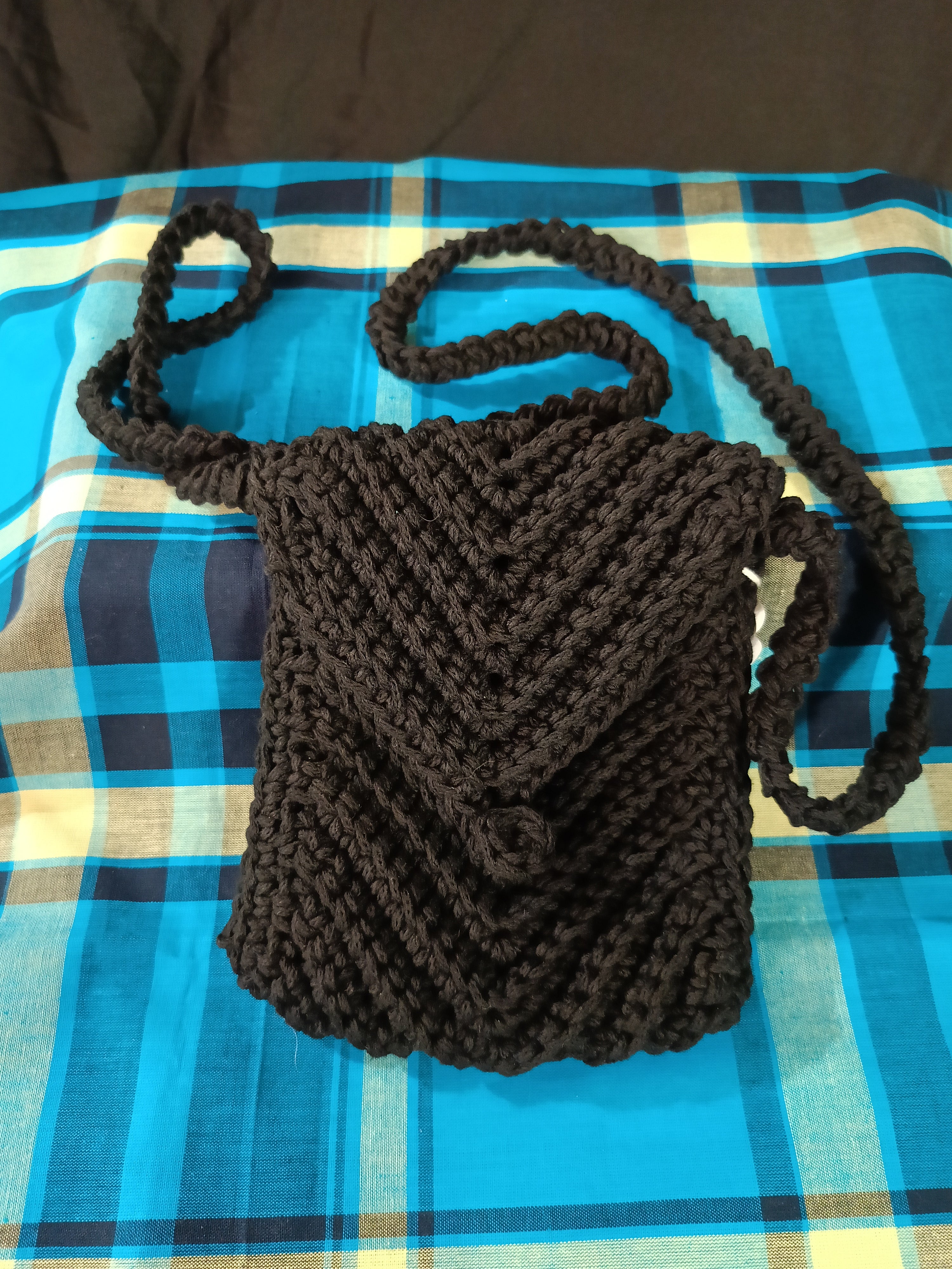 🆕 Pochette Crochetée pour Téléphone