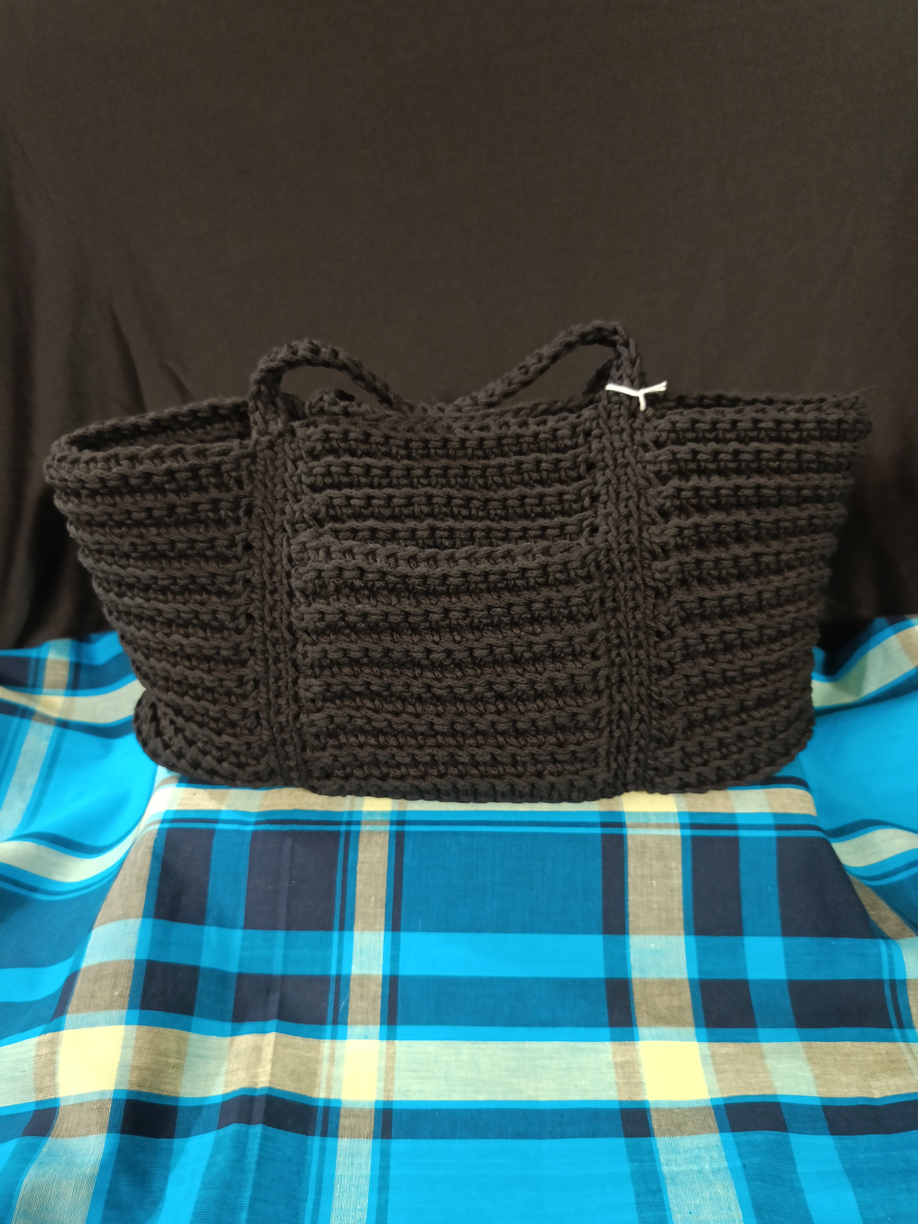🆕 Sac à main Crochet Noir