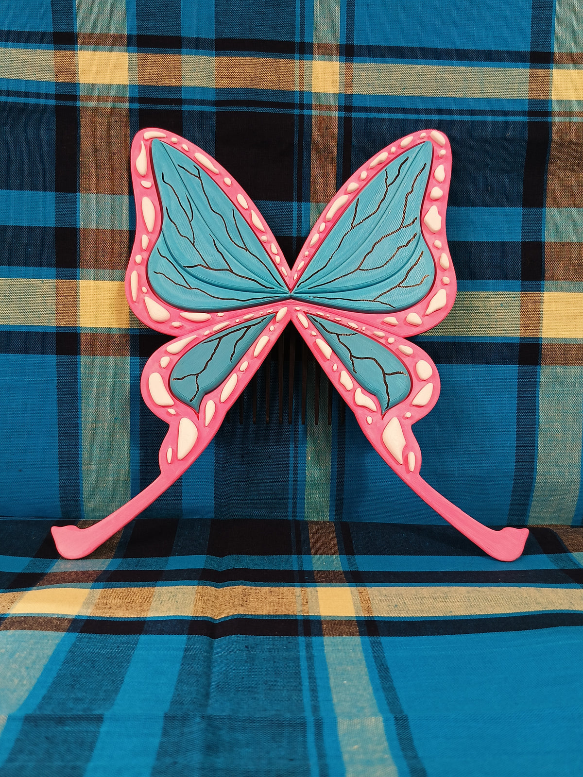 Barrette papillon Demon Slayer – Shinobu ou Kanae