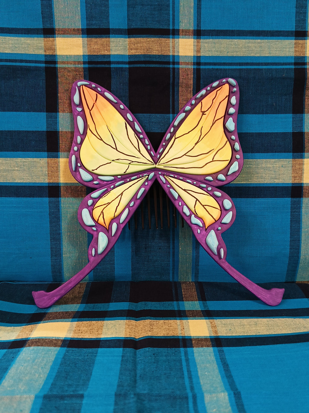Barrette papillon Demon Slayer – Shinobu ou Kanae